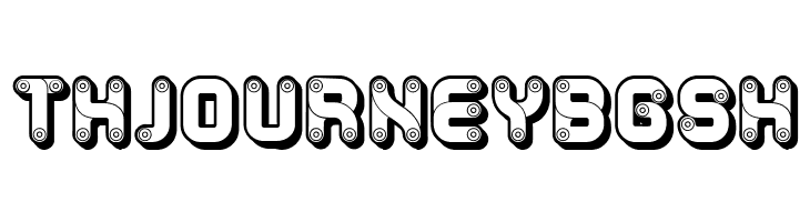 Rouleaux Hollow Regular  Free Fonts Download