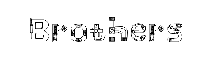 Steampunk Machinery Fon Regular  Free Fonts Download