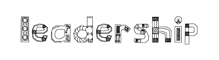 Steampunk Machinery Fon Regular  Free Fonts Download