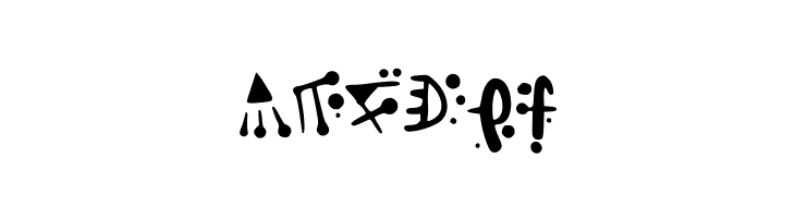 Alien_Hieroglyph  Free Fonts Download