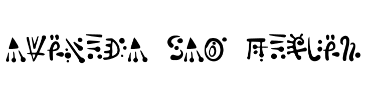 Alien_Hieroglyph  Free Fonts Download