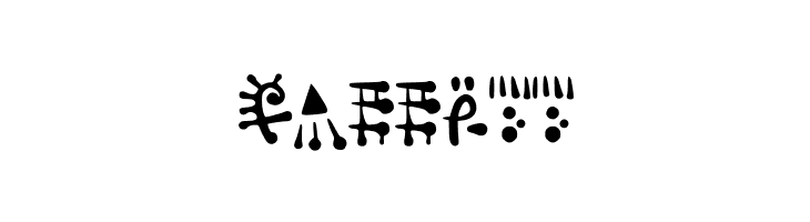 Alien_Hieroglyph  Free Fonts Download