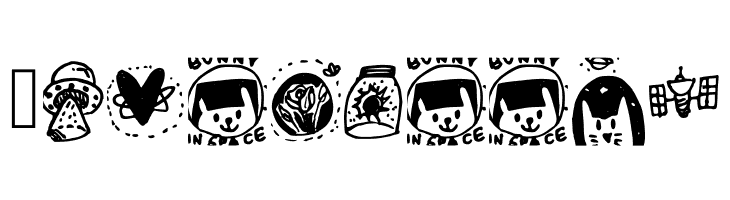 Galaxy_dingbats Regular  Free Fonts Download