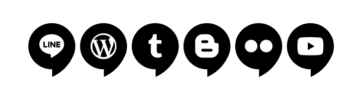 Icons Social Media 14  Free Fonts Download