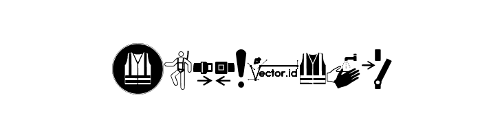 FontsVectorIso7010Mandatory  Free Fonts Download
