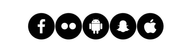 Icons Social Media 8  Free Fonts Download