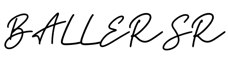 the Strong Signature  Free Fonts Download