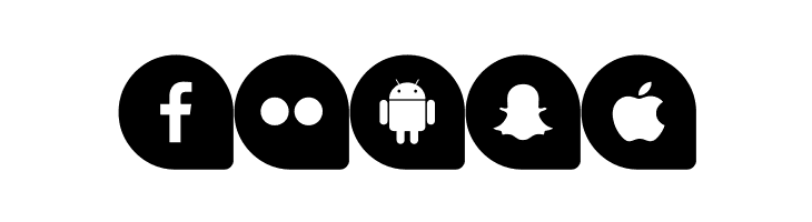 Icons Social Media 13  Free Fonts Download