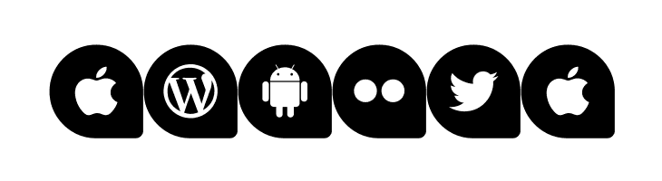 Icons Social Media 13  Free Fonts Download