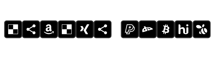 Icons Social Media 7  Free Fonts Download