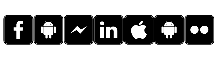 Icons Social Media 7  Free Fonts Download