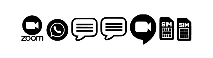 Sosmed_phone Regular  Free Fonts Download