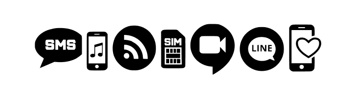 Sosmed_phone Regular  Free Fonts Download