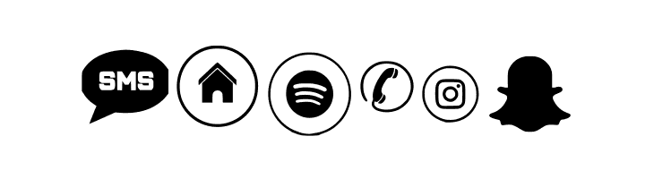 Sosmed_phone Regular  Free Fonts Download