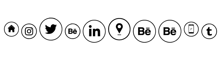 Sosmed_phone Regular  Free Fonts Download