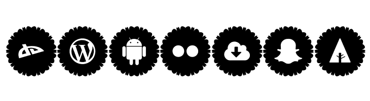 font 120 logos  Free Fonts Download