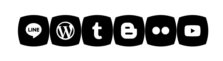 Icons Social Media 5  Free Fonts Download