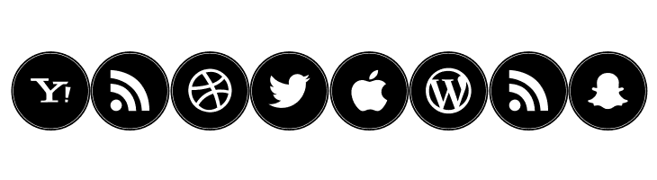 Icons Social Media 10  Free Fonts Download