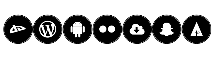 Icons Social Media 10  Free Fonts Download