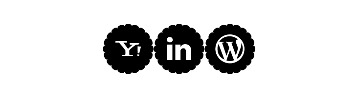 Bottons Social Media 2019  Free Fonts Download