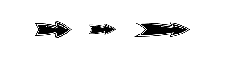 VN Arrows Regular  Free Fonts Download