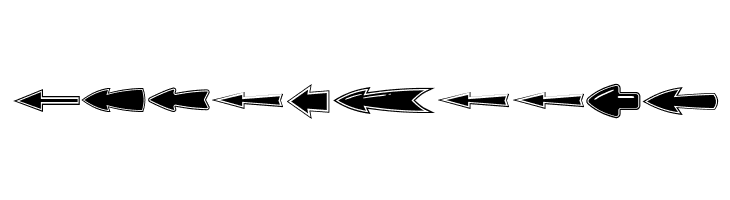 VN Arrows Regular  Free Fonts Download