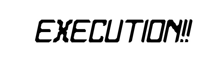 Amerggedon Italic  Free Fonts Download