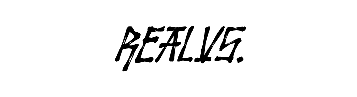 Wolfraid Italic  Free Fonts Download