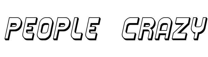 Plasmatica Shaded Italic  Free Fonts Download