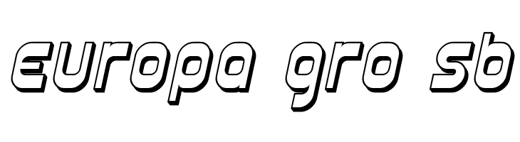 Plasmatica Shaded Italic  Free Fonts Download