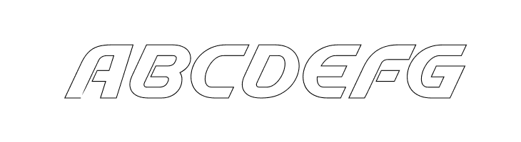 Stable Outline  Free Fonts Download