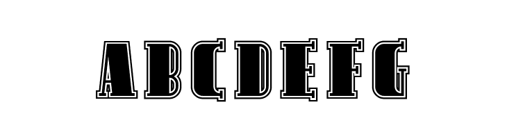 Avondale Inline  Free Fonts Download