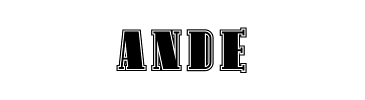 Avondale Inline  Free Fonts Download
