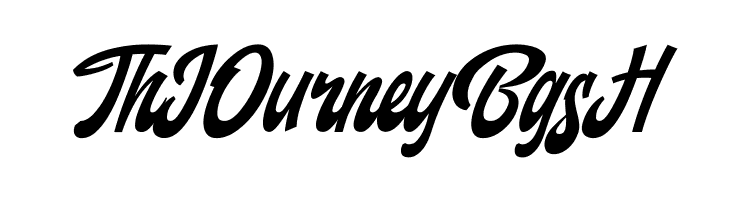 Backstranger Thin Italic  Free Fonts Download