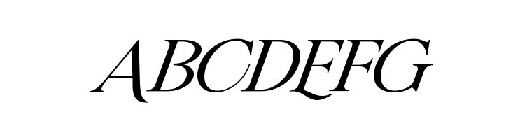 RIVERFLOWS Italic  Free Fonts Download