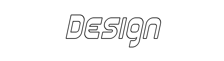 Plasmatica Outline Italic  Free Fonts Download