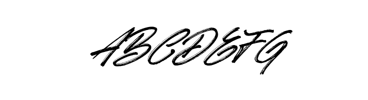 Hotte Brush Italic  Free Fonts Download