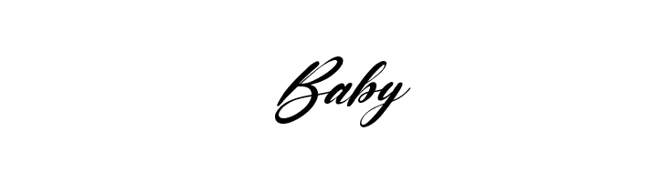 Baby Lovely Italic  Free Fonts Download