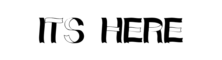 CurlyRibbons  Free Fonts Download