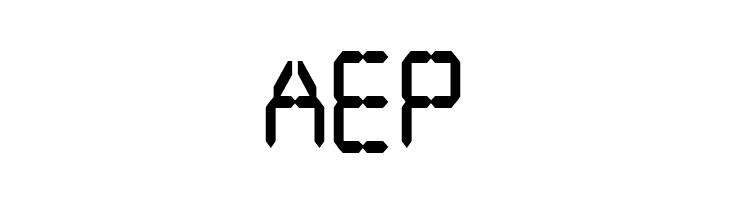 Digital dream Fat Narrow  Free Fonts Download