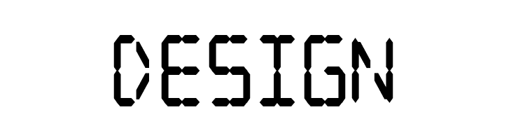 Digital dream Fat Narrow  Free Fonts Download