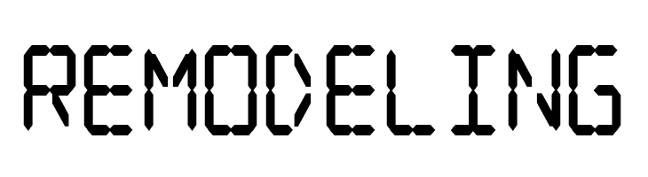 Digital dream Fat Narrow  Free Fonts Download