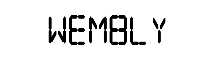 Digital dream Fat Narrow  Free Fonts Download