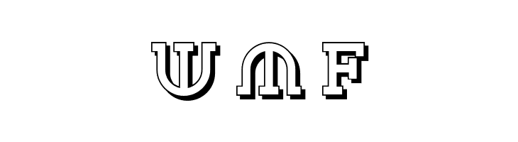Vlaanderen Shadow NF  Free Fonts Download