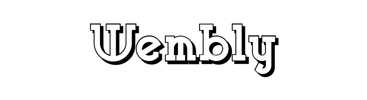 Vlaanderen Shadow NF  Free Fonts Download