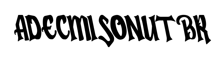 Humingson Tilted  Free Fonts Download