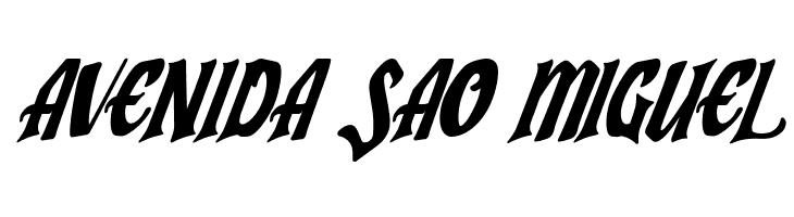 Humingson Italic  Free Fonts Download