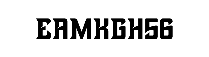 EAMKGH56 Brutals Font