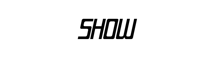 SF Laundromatic Extended Oblique  Free Fonts Download