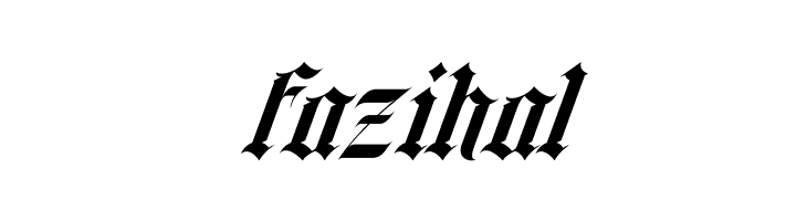 Classic rock band Italic  Free Fonts Download